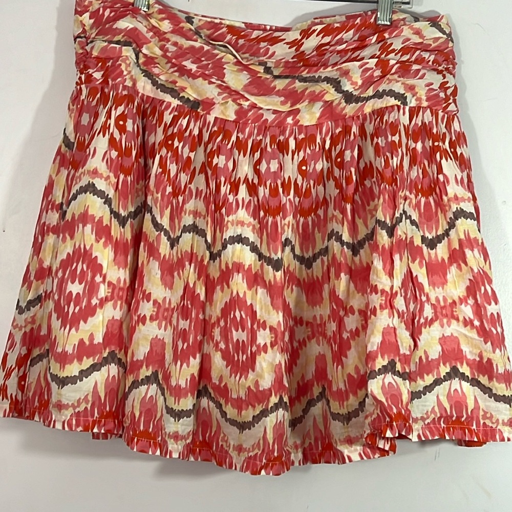 Joe Fresh crinkly cotton lined mini skirt, 14